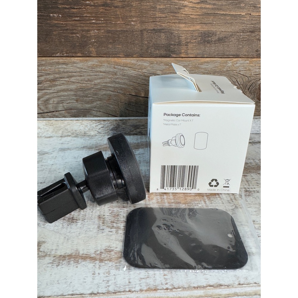 Boost Mobile Magnetic Car Mount Air Vent Rotating Phone Holder NIB MSRP $15 - Picture 2 of 4